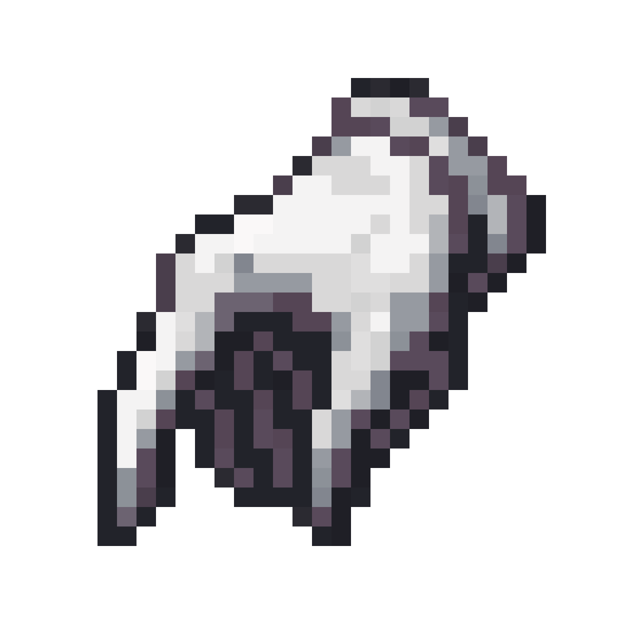 White Cartoon Glove Pointer pixel art