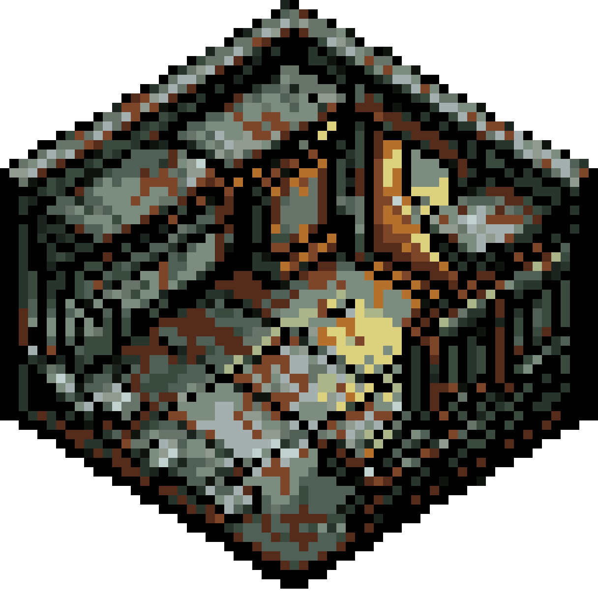 Empty Train Car Interior pixel art