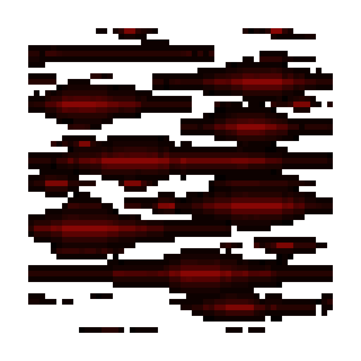 Futuristic AI Scanning Effect pixel art