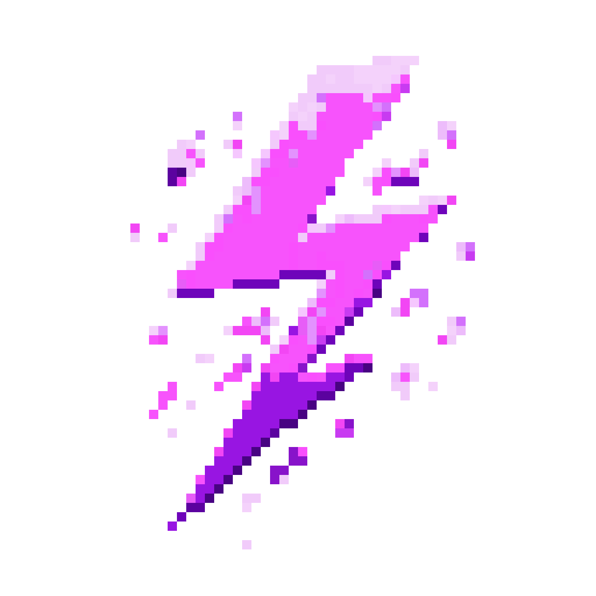 irregular jagged rune symbol pixel art