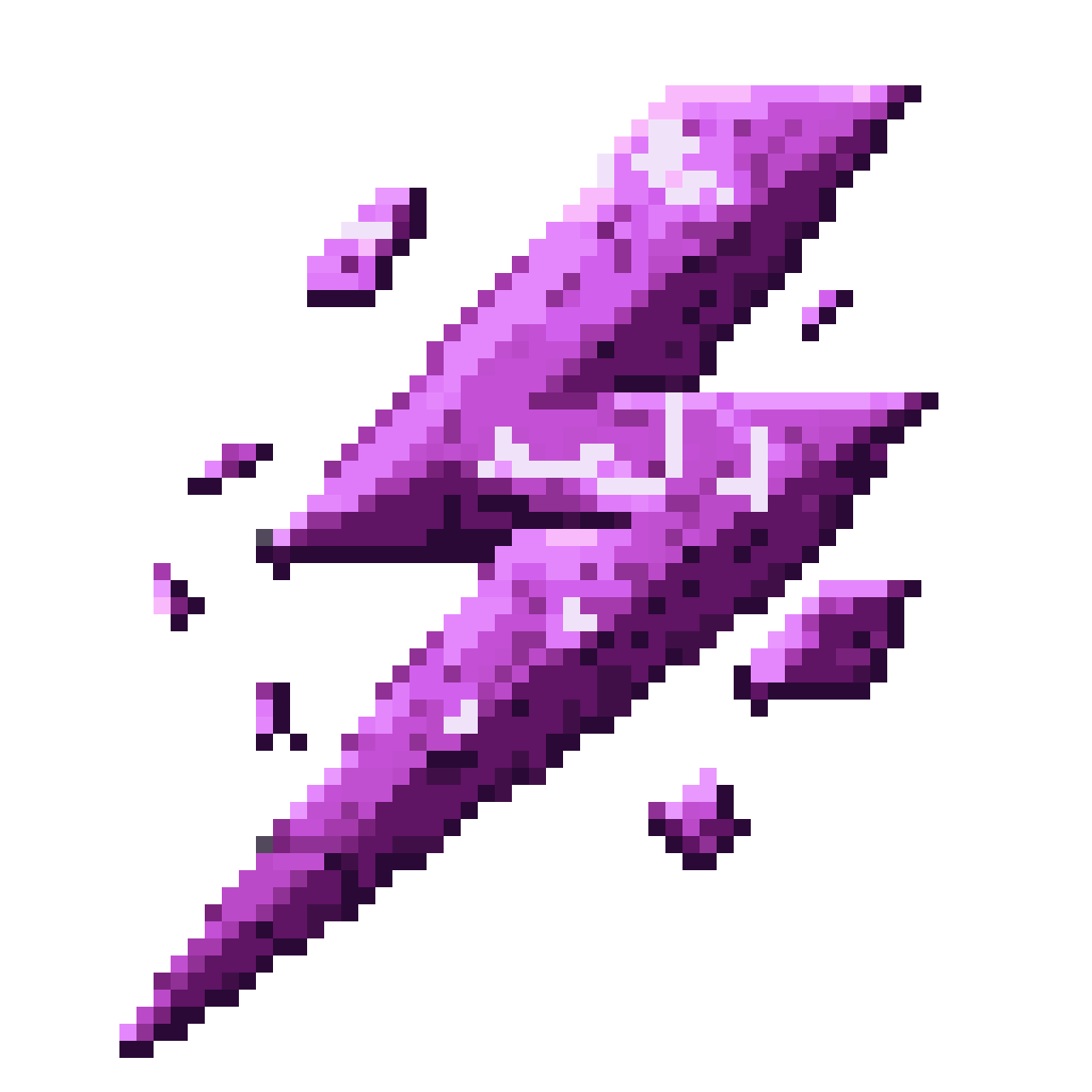 irregular jagged rune symbol pixel art