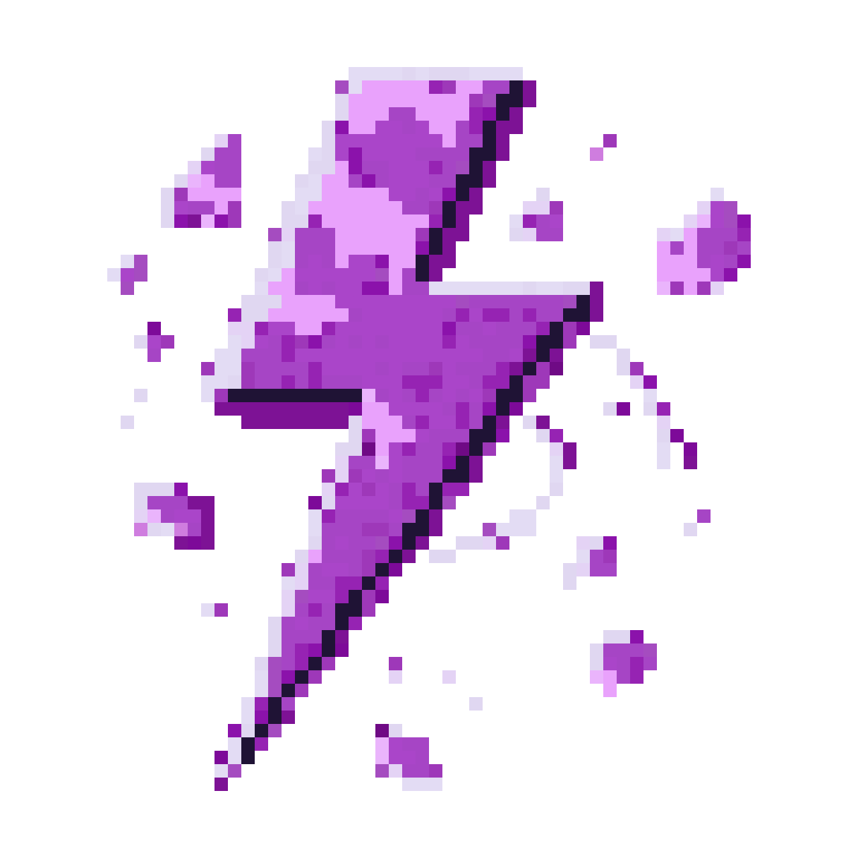 irregular jagged rune symbol pixel art