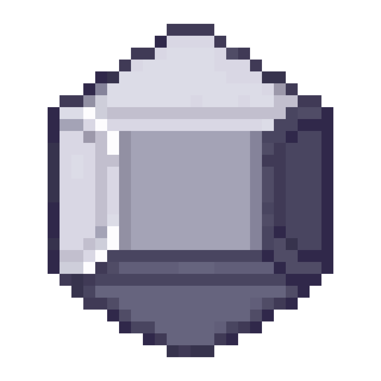 Pokémon-style evolution stone pixel art