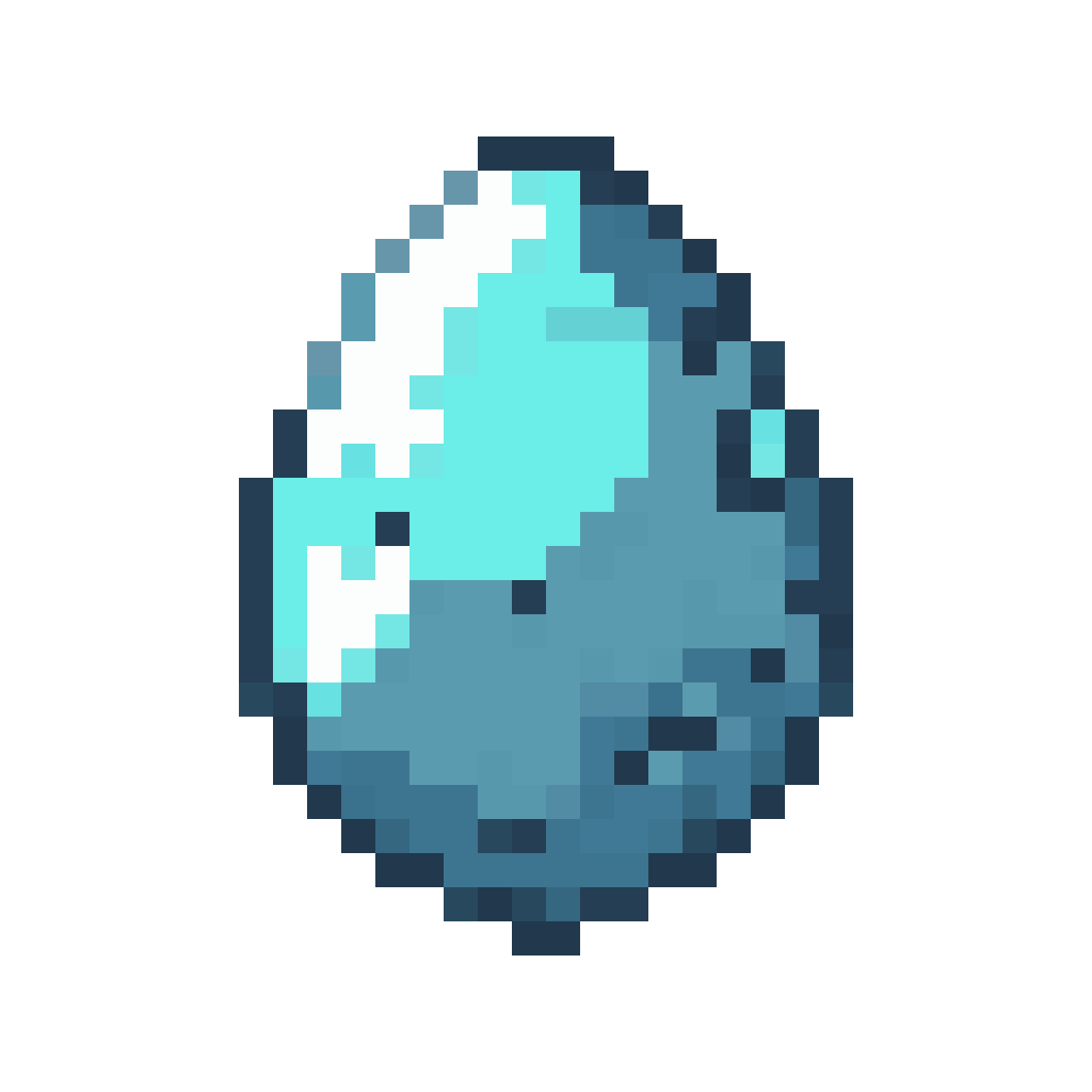 Ornate Pokémon Evolution Stone pixel art
