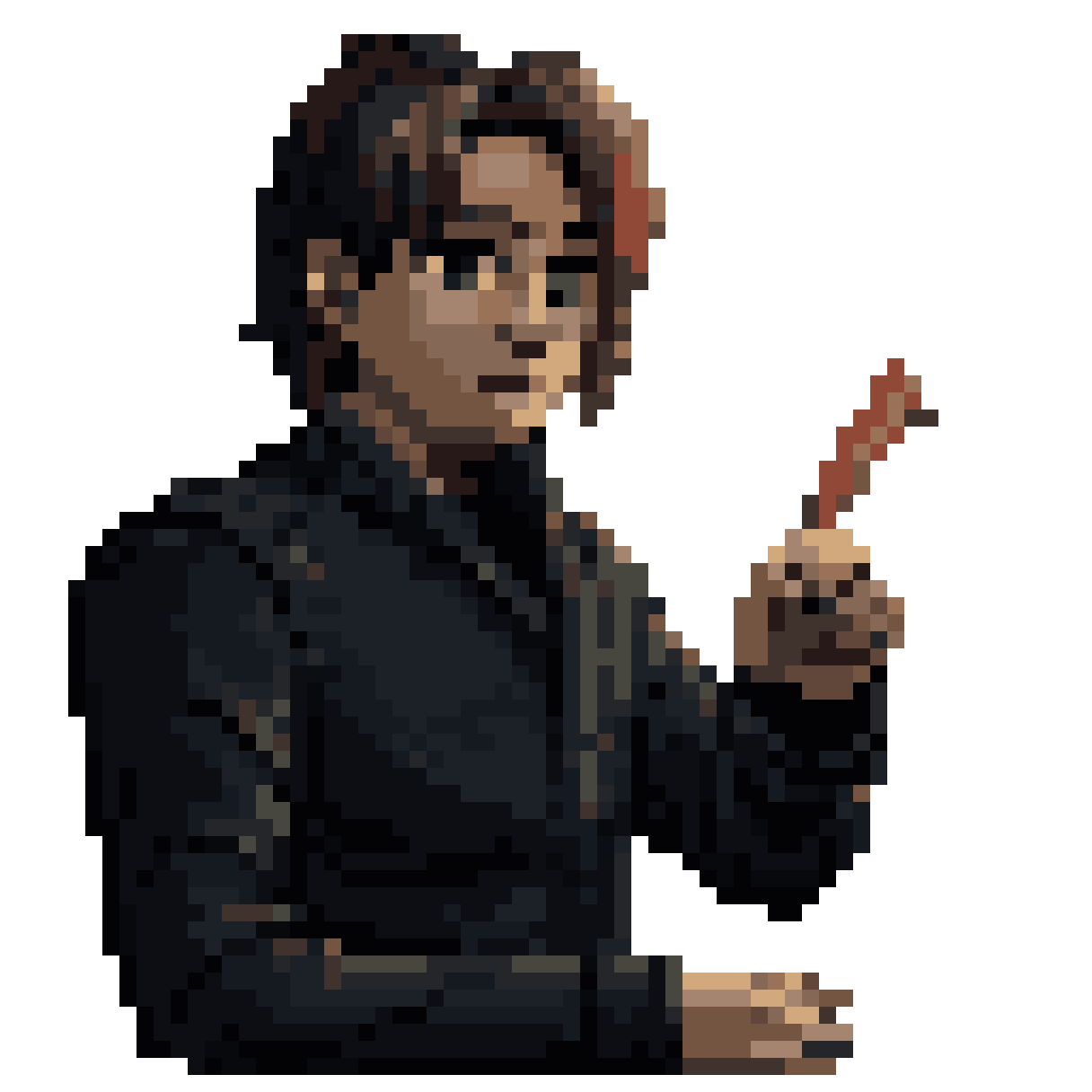 Walking Sprite in 64x64 Pixels pixel art