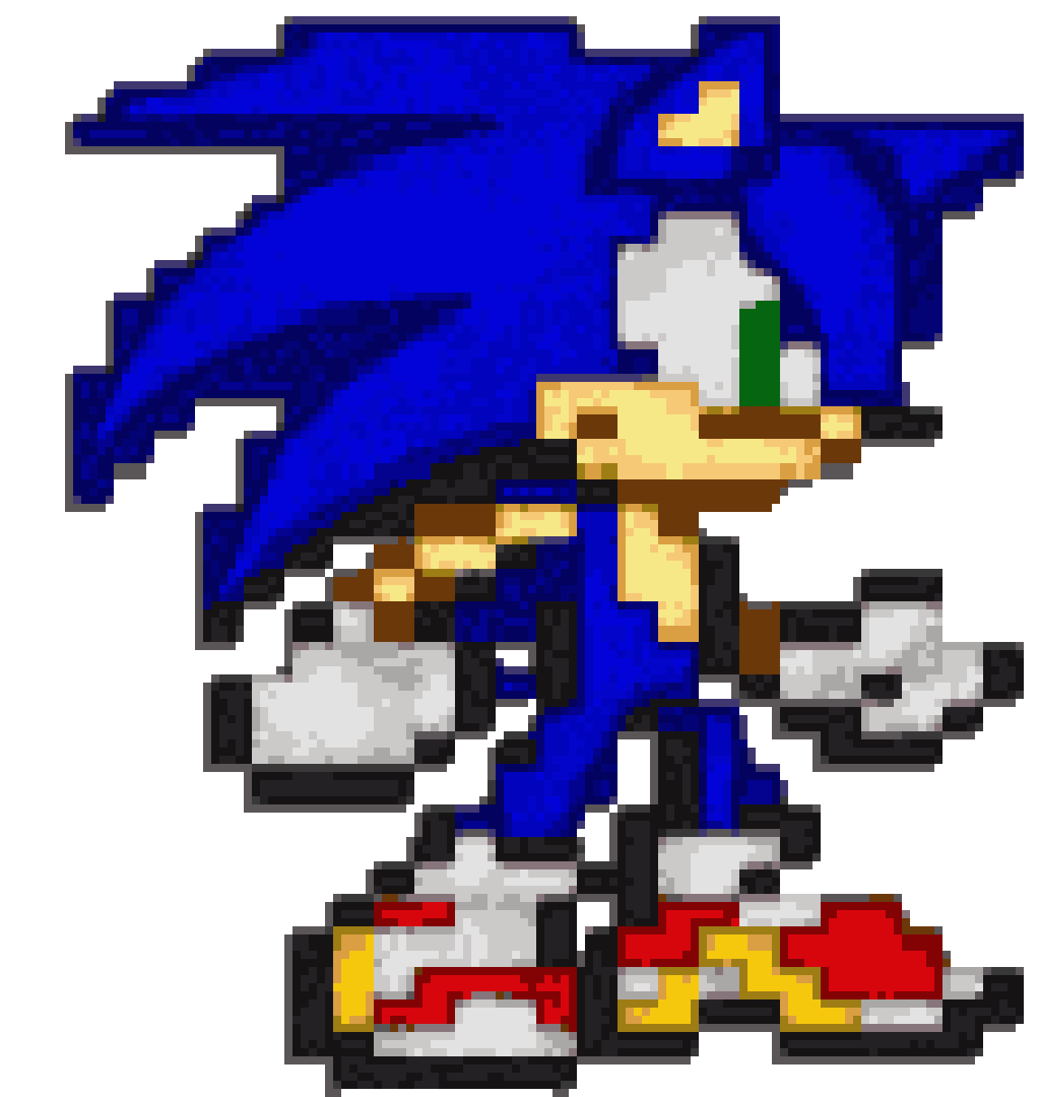 Sonic Advance Sprites pixel art