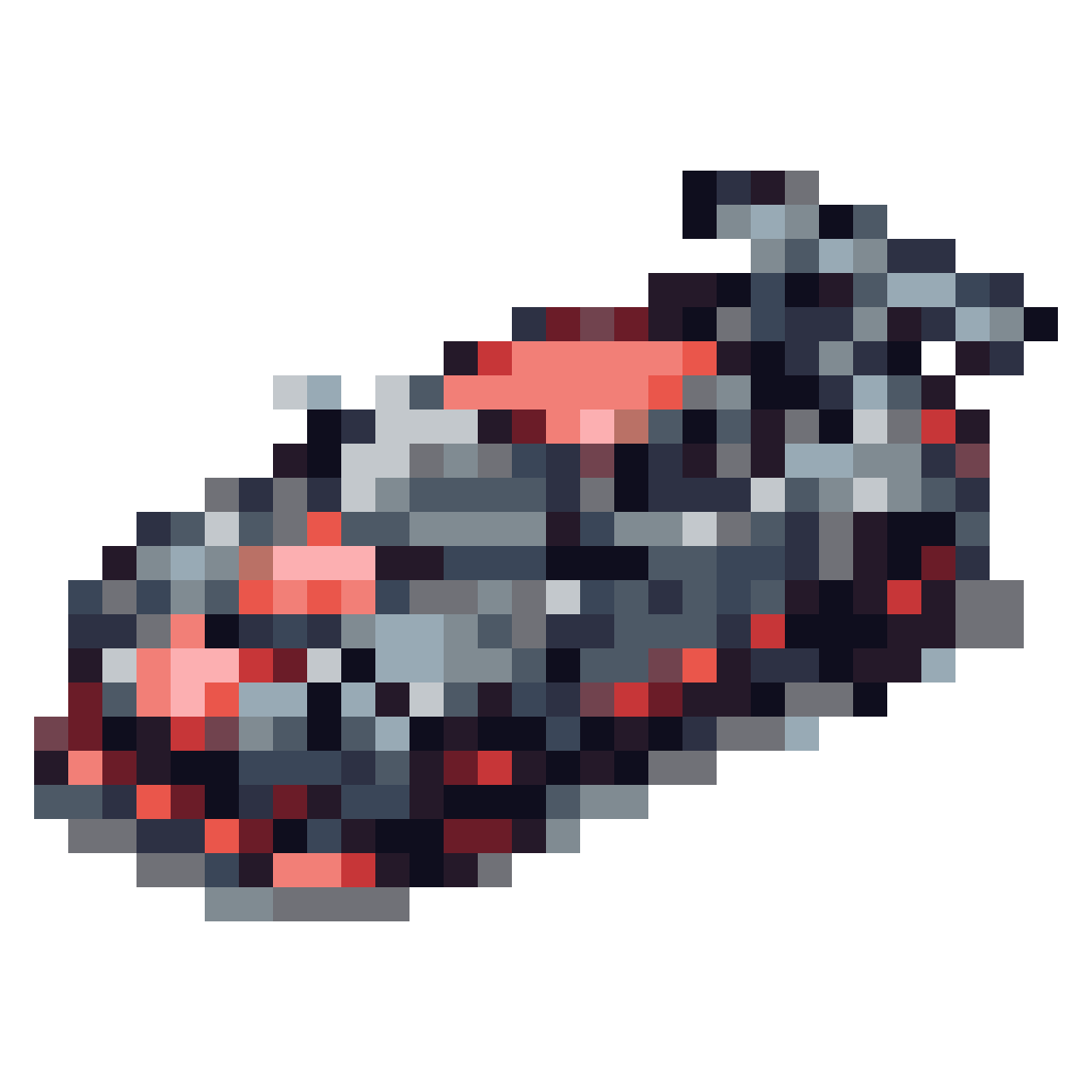 AK-74 Assault Rifle Icon pixel art