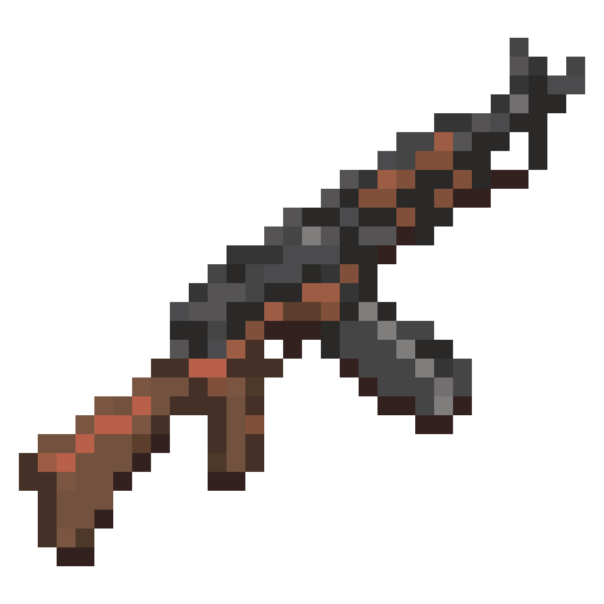 KA74 Weapon for DayZ Minecraft pixel art