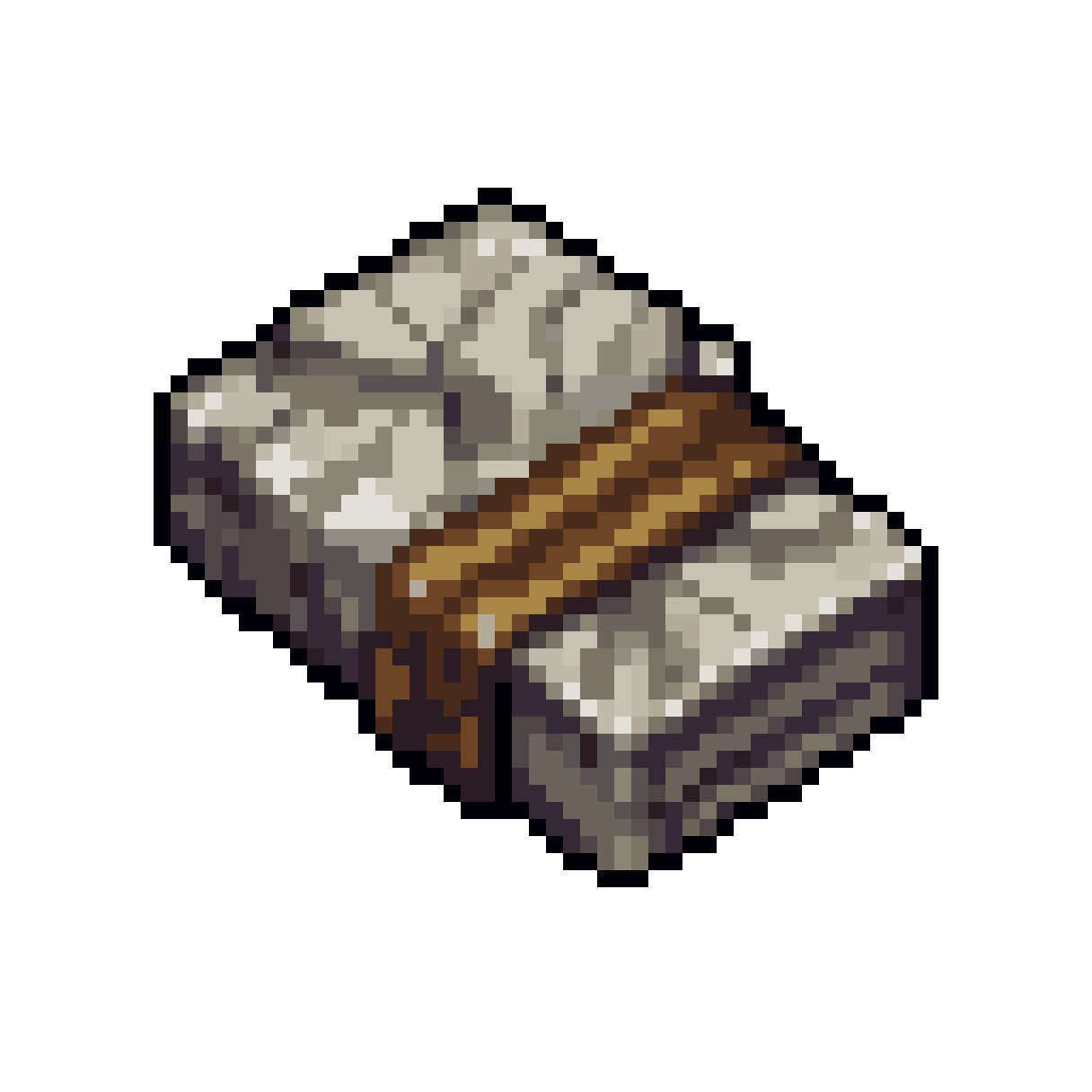 A stone item pixel art
