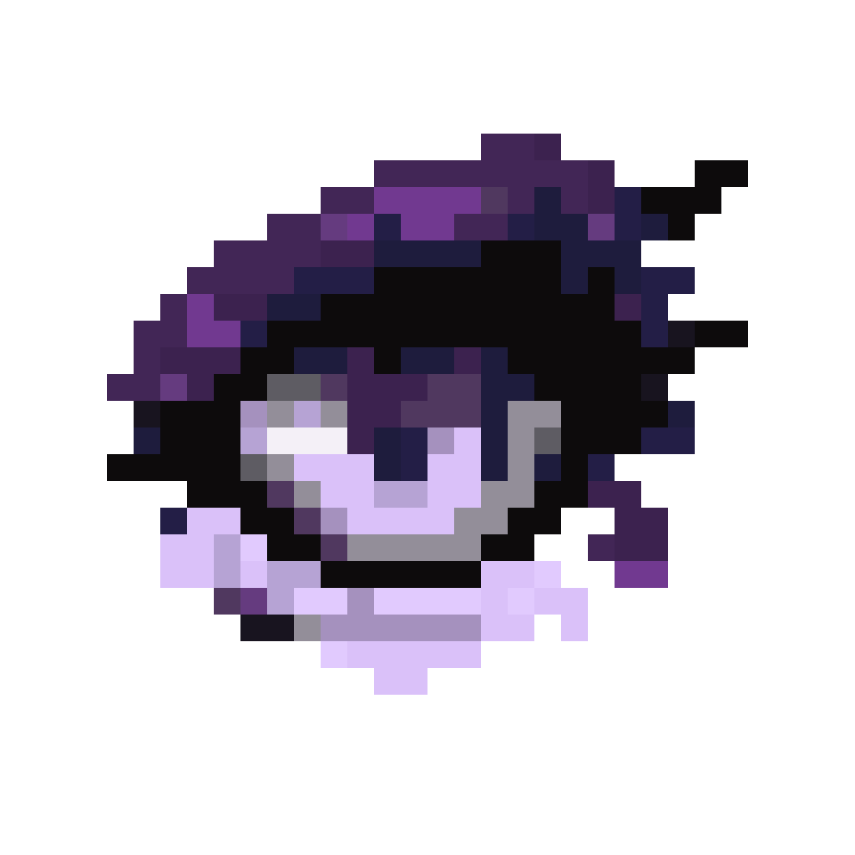 16x16 pixel purple hunter eye pixel art
