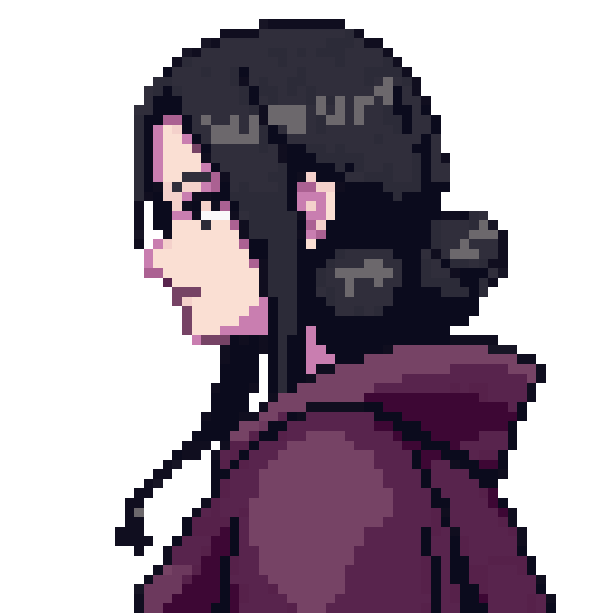 Tatsu Yamashiro as Katana pixel art