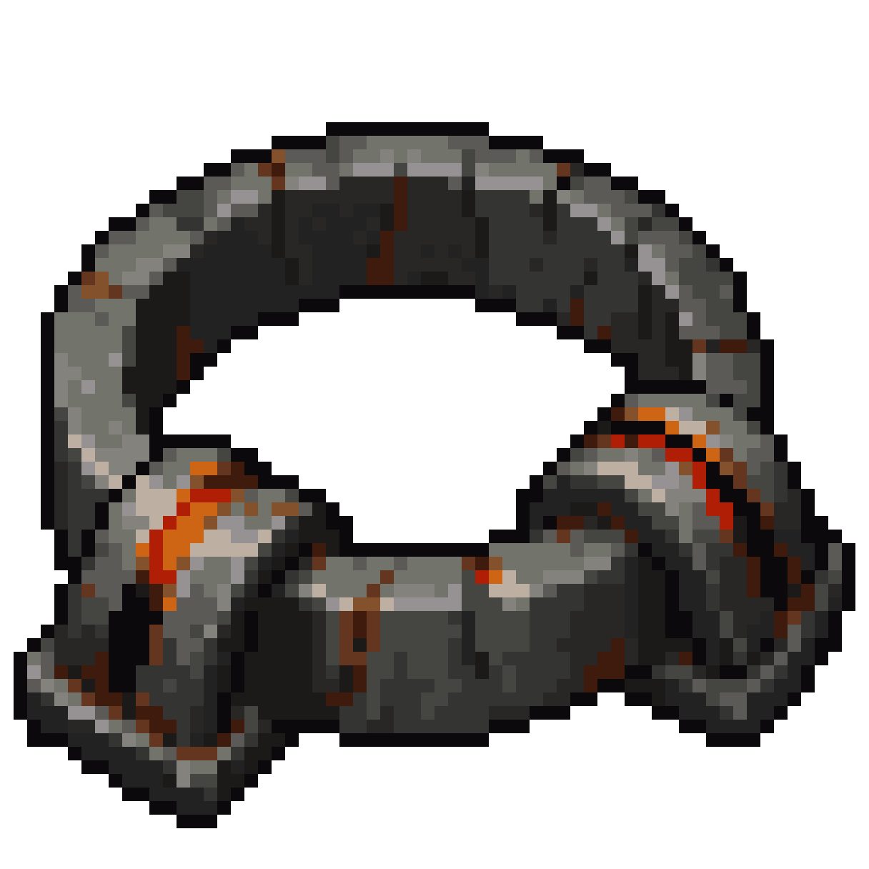 Iron Ring for Defense pixel art