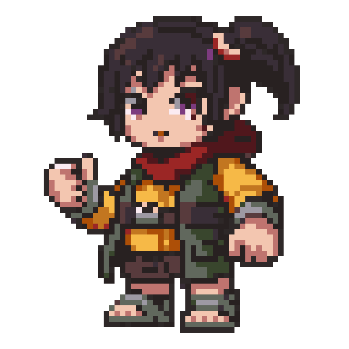 terreria-style spirit pixel art