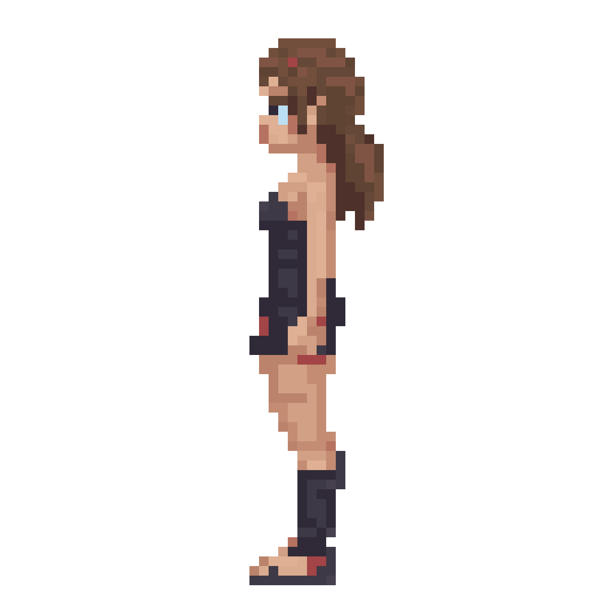 full body character display pixel art