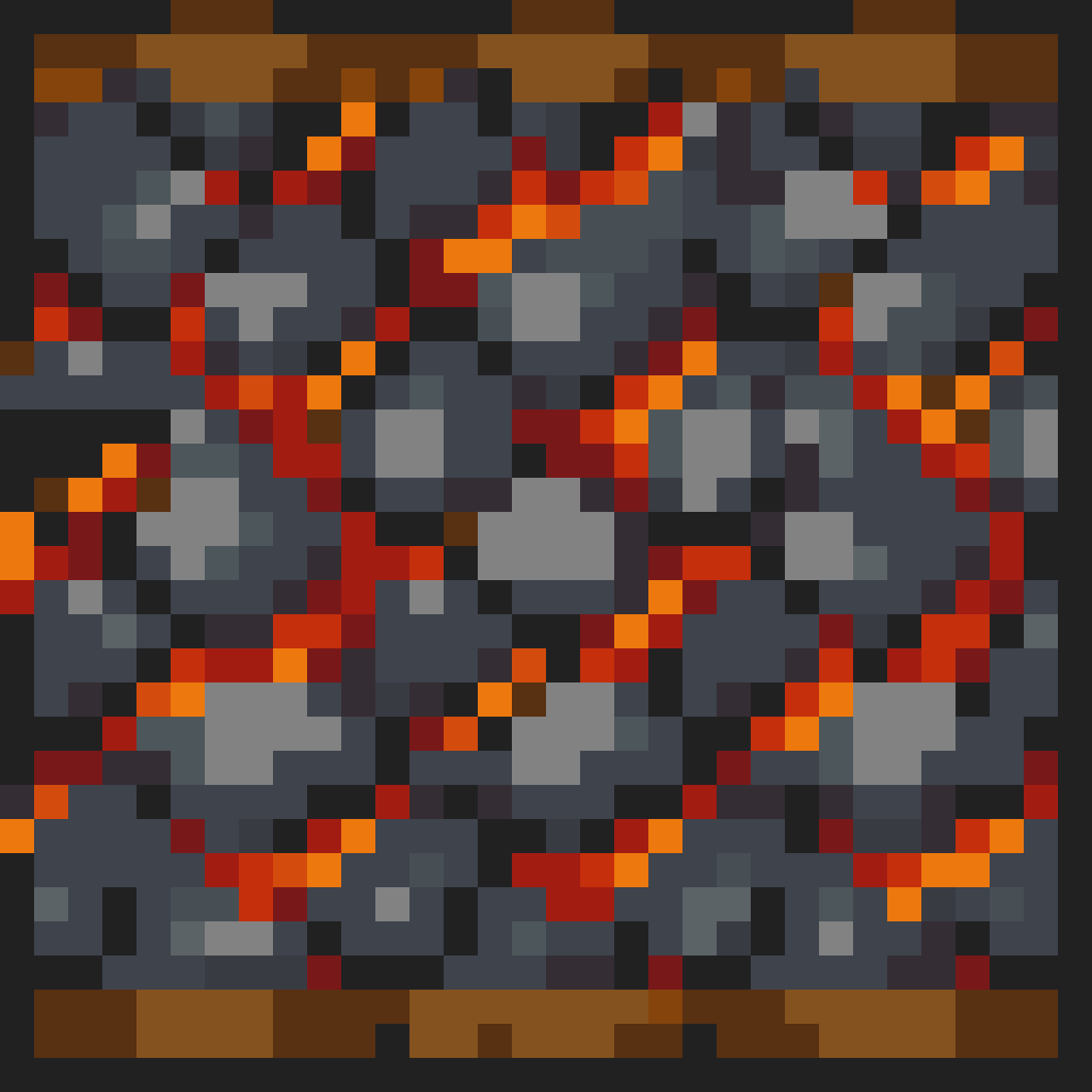 dark cracked stone floor texture pixel art