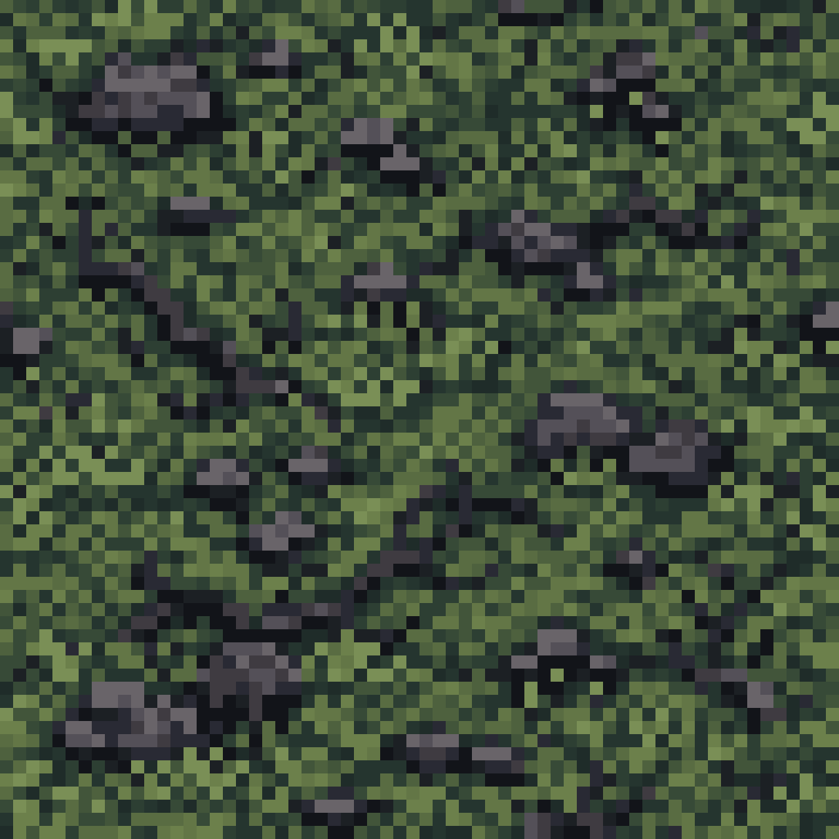 dark fantasy forest floor grass texture pixel art