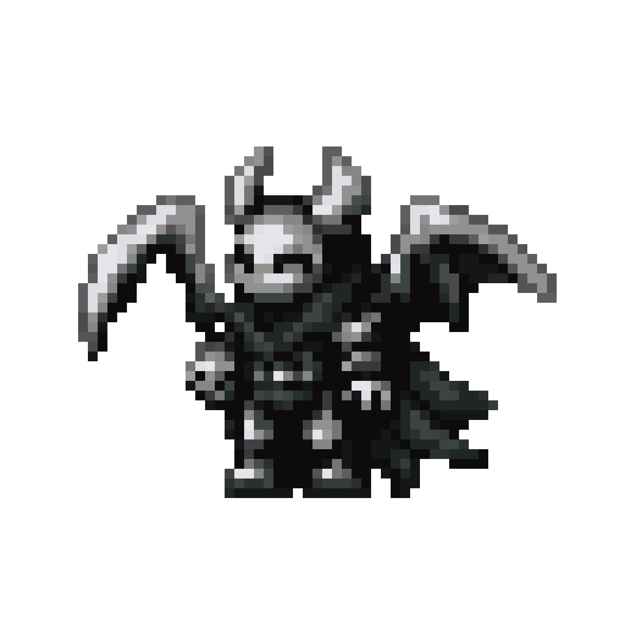 Make the character idle by pixel art