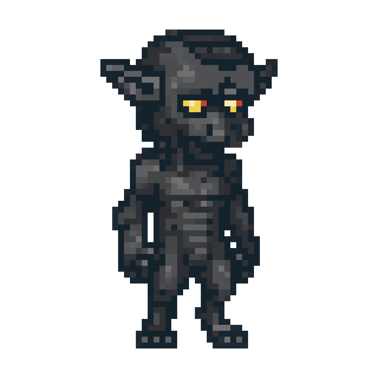 Attack with claws pixel art