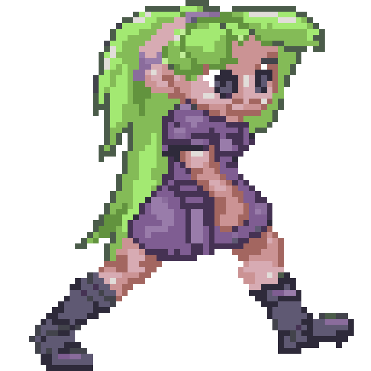 Surprised Character Reaction pixel art