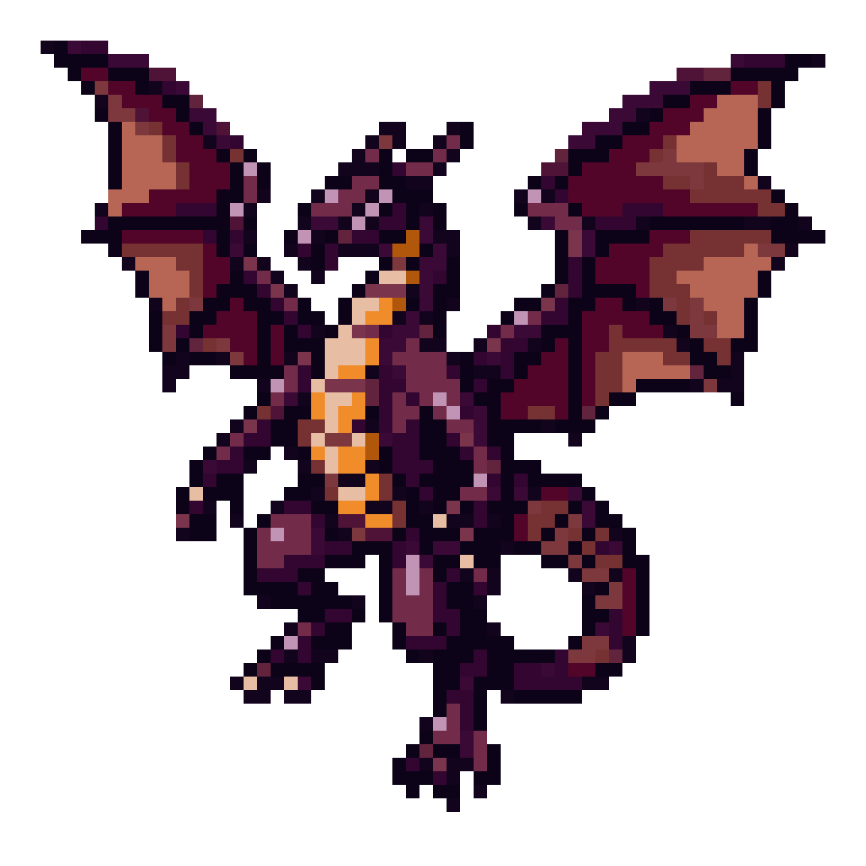 Manticore Ready for Combat pixel art