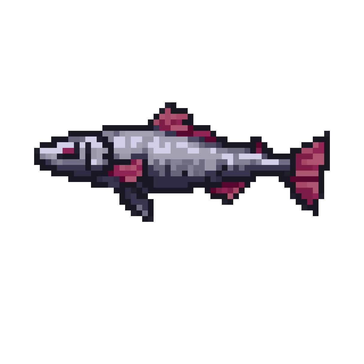 Fish Sprites pixel art
