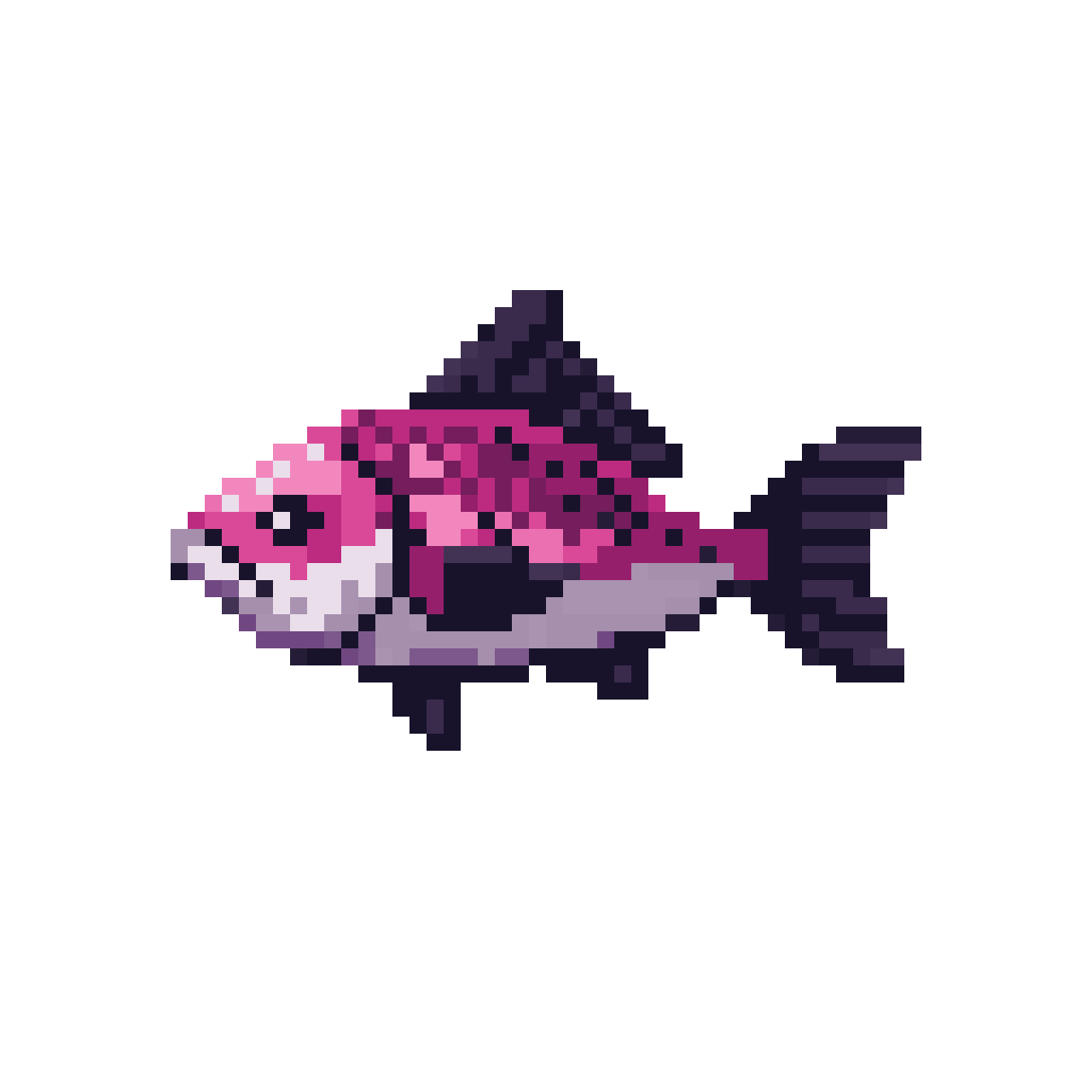 Fish Sprites pixel art