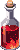 red health potion bottle