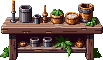 medieval fantasy workbench